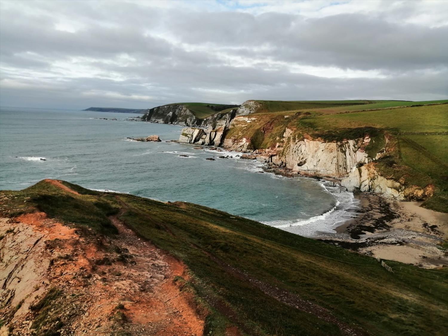 South Devon - with some dramatic coastline